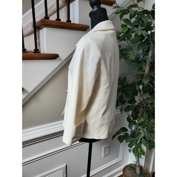 Signature Women's Cotton/Polyester Collared Coat - Picture 5 of 10